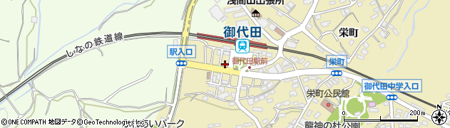 読売センター　御代田周辺の地図