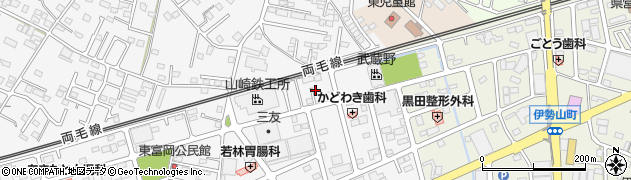 栃木県佐野市富岡町1668周辺の地図