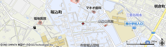 栃木県足利市堀込町2922周辺の地図