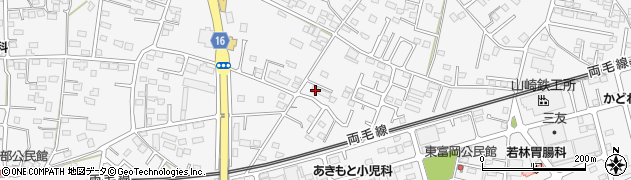 栃木県佐野市富岡町629周辺の地図