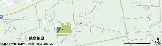 長野県安曇野市穂高柏原4237周辺の地図