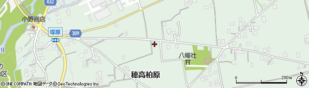 長野県安曇野市穂高柏原4072周辺の地図