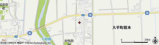 栃木県栃木市大平町榎本928周辺の地図
