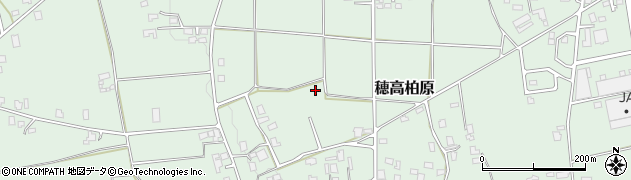 長野県安曇野市穂高柏原2982周辺の地図