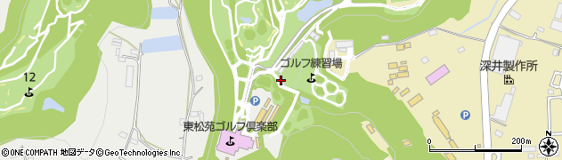 東松苑ゴルフ倶楽部　予約センター周辺の地図