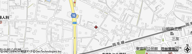 栃木県佐野市富岡町151周辺の地図