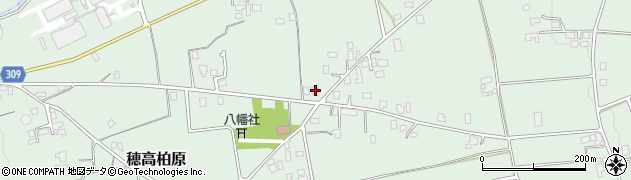 長野県安曇野市穂高柏原4242周辺の地図