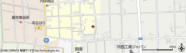 群馬県太田市新田市町7周辺の地図
