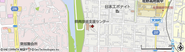 栃木県佐野市天神町950周辺の地図