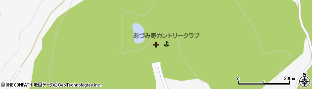 あづみ野カントリークラブ周辺の地図