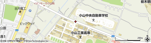 高専正門周辺の地図