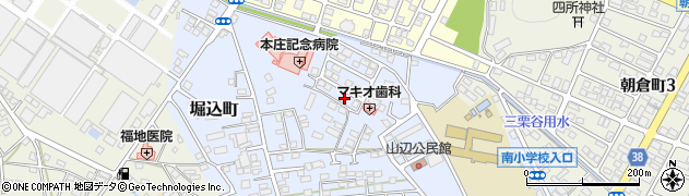 栃木県足利市堀込町2848周辺の地図