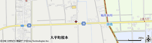 栃木県栃木市大平町榎本404周辺の地図