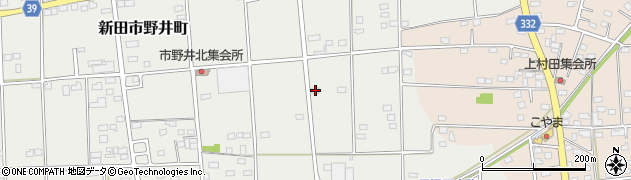 群馬県太田市新田市野井町1947周辺の地図