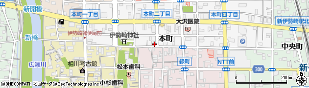 ラーメンハウス本町店周辺の地図