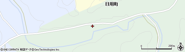 石川県小松市日用町丑周辺の地図