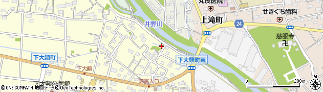 蟹沢公園周辺の地図