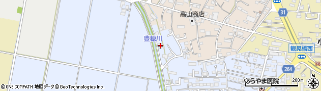 栃木県小山市大行寺1385周辺の地図