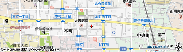 プラージュ伊勢崎店周辺の地図