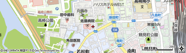 佐藤皮膚科医院周辺の地図