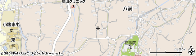 長野県小諸市八満272周辺の地図