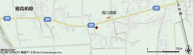 長野県安曇野市穂高柏原720周辺の地図