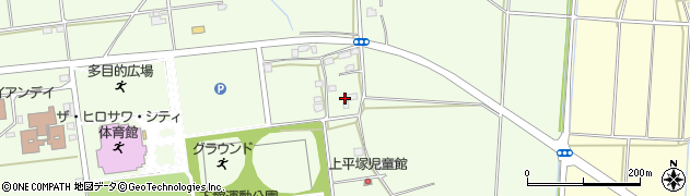 茨城県筑西市上平塚296周辺の地図