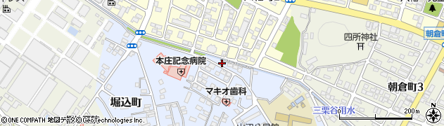 栃木県足利市堀込町2876周辺の地図