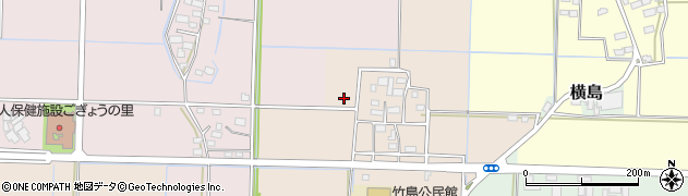 茨城県筑西市稲野辺周辺の地図