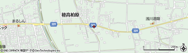 長野県安曇野市穂高柏原578周辺の地図