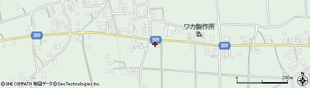 長野県安曇野市穂高柏原2976周辺の地図