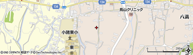 長野県小諸市八満138周辺の地図