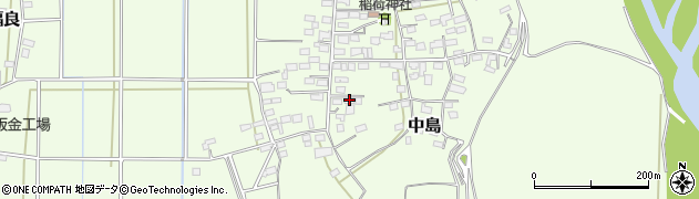栃木県小山市中島1128周辺の地図