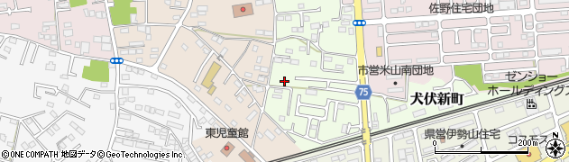 栃木県佐野市犬伏新町1346周辺の地図