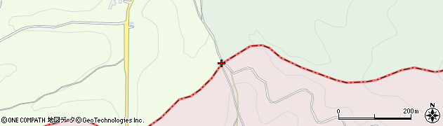 板敷峠周辺の地図