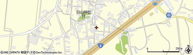 石川県加賀市分校町と1周辺の地図