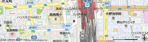 ＵＳボーカル教室高崎駅前校周辺の地図