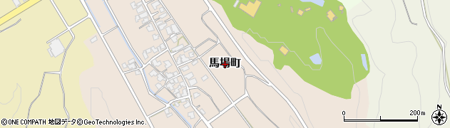石川県小松市馬場町周辺の地図