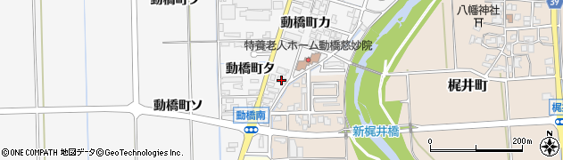 石川県加賀市動橋町カ28周辺の地図