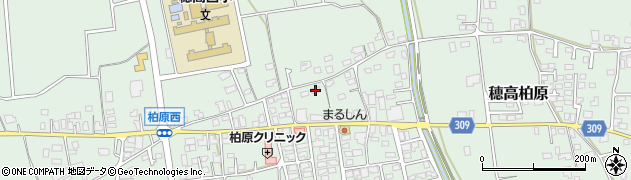 長野県安曇野市穂高柏原2880周辺の地図