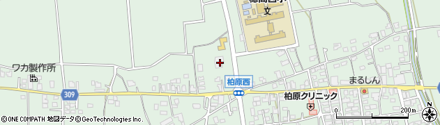 長野県安曇野市穂高柏原2698周辺の地図