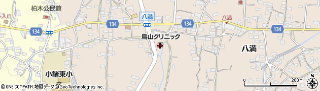 長野県小諸市八満187周辺の地図