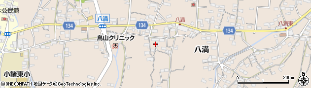 長野県小諸市八満291-1周辺の地図