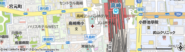 高崎市都市整備公社周辺の地図