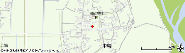 栃木県小山市中島1119周辺の地図