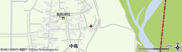 栃木県小山市中島1150周辺の地図