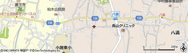 長野県小諸市八満46周辺の地図