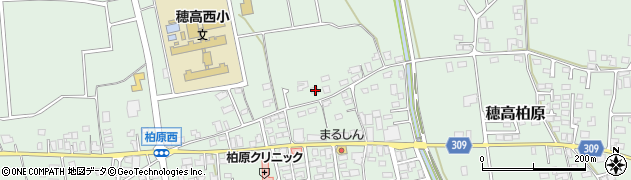 長野県安曇野市穂高柏原2785周辺の地図