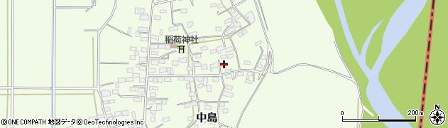 栃木県小山市中島1106周辺の地図