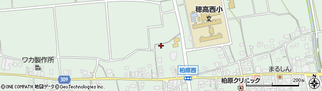長野県安曇野市穂高柏原2679周辺の地図